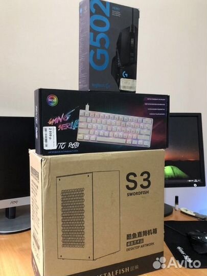Игровой компьютер Mini itx Gtx 1070 ti /i7 4990k