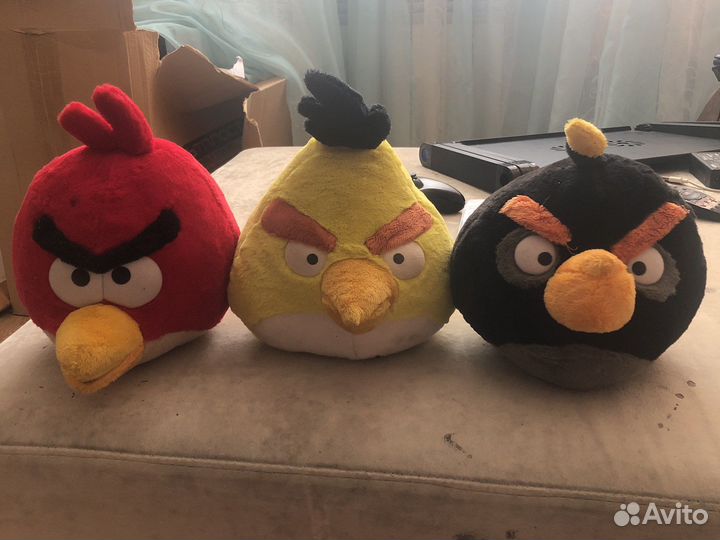 Angry Birds игрушки мягкие
