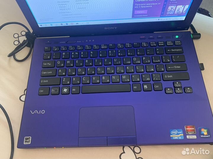 Ноутбук sony vaio i3 PCG-41219v