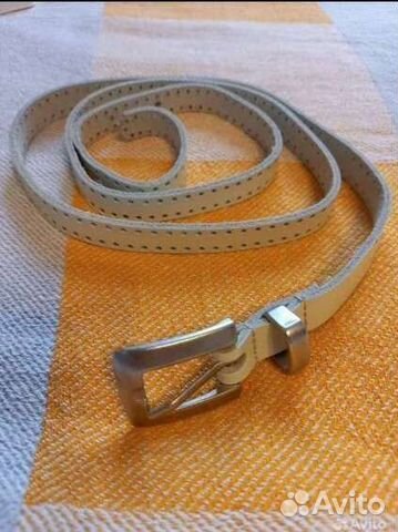 Женский кожаный ремень mango