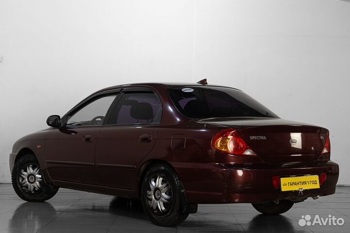 Kia Spectra 1.6 МТ, 2007, 239 248 км