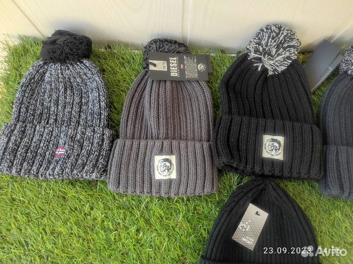 Шапки Мужские Люкс Качество 56-60 размер