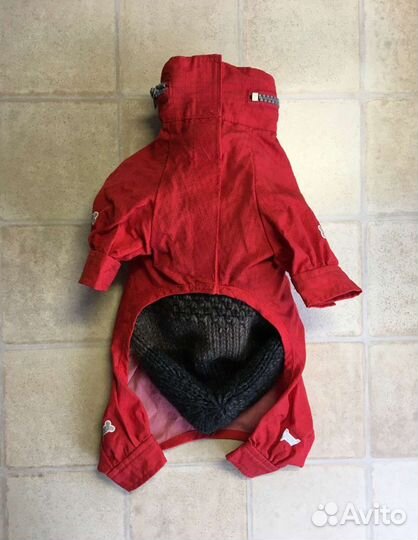 Комбинезон-дождевик для маленького тоя/йорка