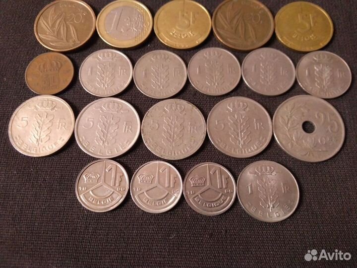 Бельгия, 20 монет