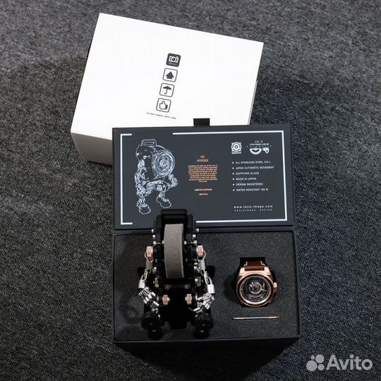 Часы Tacs AVL II Bronze X Robotoys TS1803O. Новые