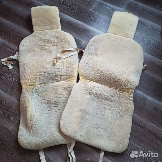 Меховые накидки на сиденья