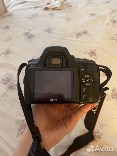 Зеркальный фотоаппарат sony а380