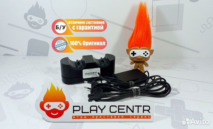 Зарядная станция для геймпадов PS4 оригинал б/у