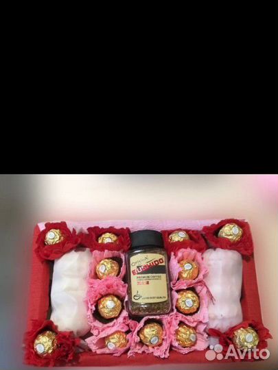 Сладкие букеты из конфет