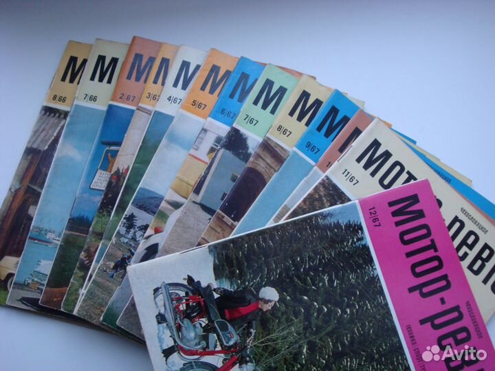 Мотор Ревю Коллекция журналов (1965-1978 гг)