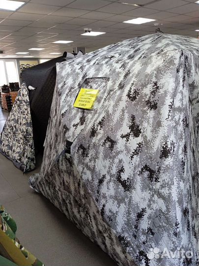 Палатка-куб зимняя 200*400*215