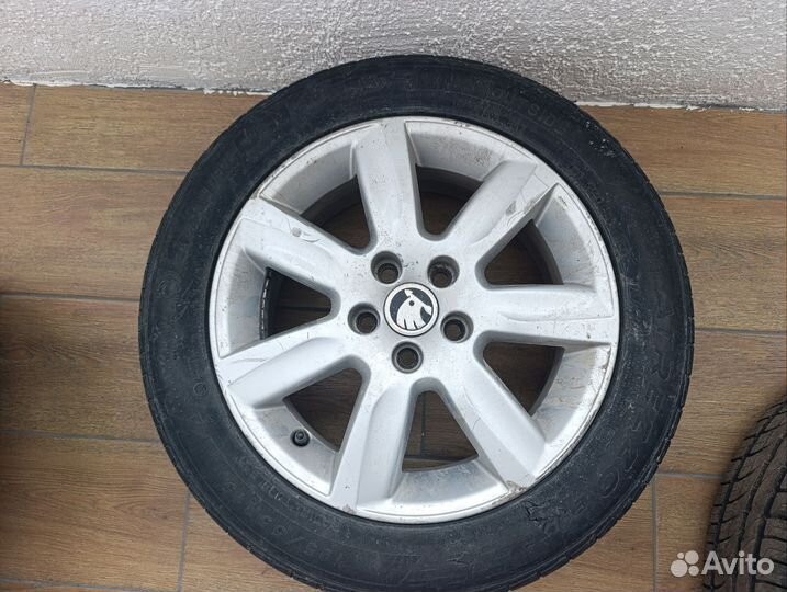 Колёса летние Шкода рапид и поло 195/55 r15