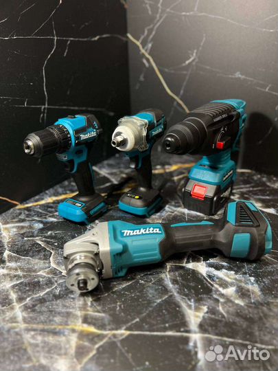 Набор Makita,Dewalt 4в1 3в1 2в1