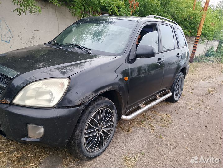 Дверь задняя левая chery tiggo (t11)