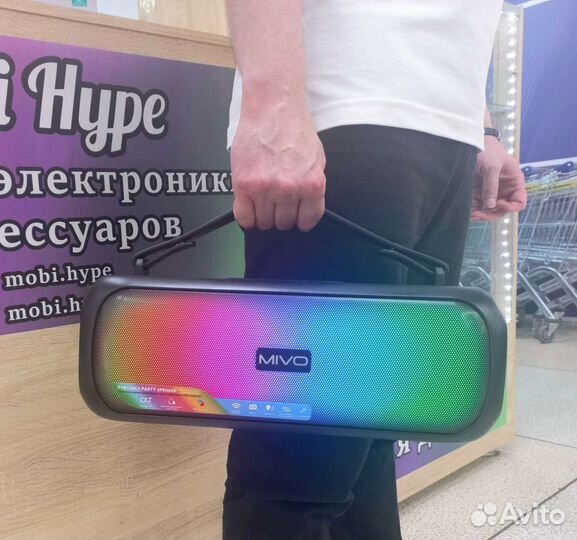 Беспроводная портативная акустическая колонка