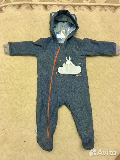 Комбинезон с ушками прогулочный