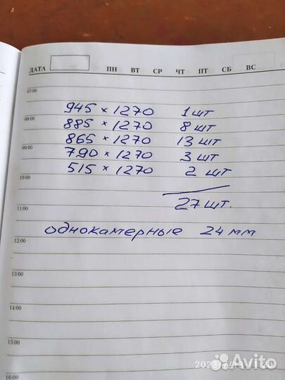 Стеклопакеты