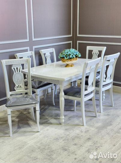 Стол и стулья от производителя. В наличии