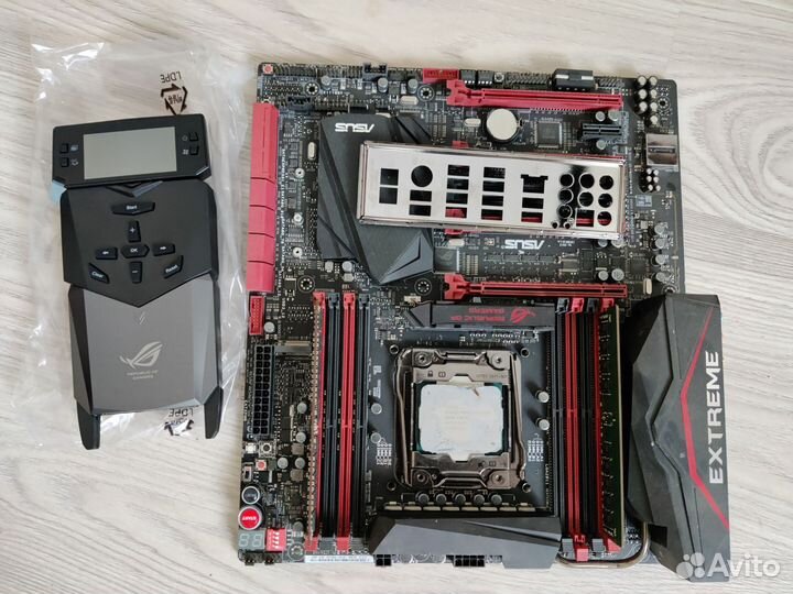 Материнская плата asus rampage V extreme/U3.1