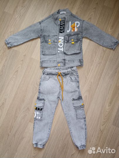 Джинсовый костюм 104