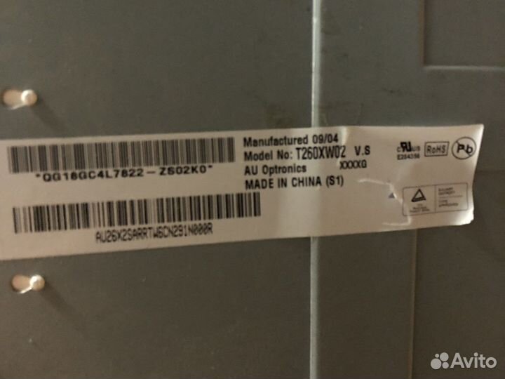 Запчасти от тв samsung le26b450c4w