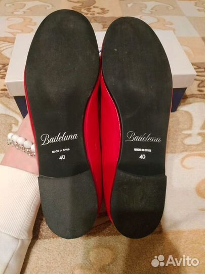 Балетки Baileluna 40 на 39 (25 см)