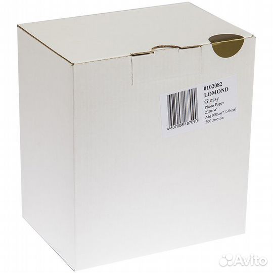 Фотобумага глянцевая Lomond 10х15, 230 г/м2, 500 л