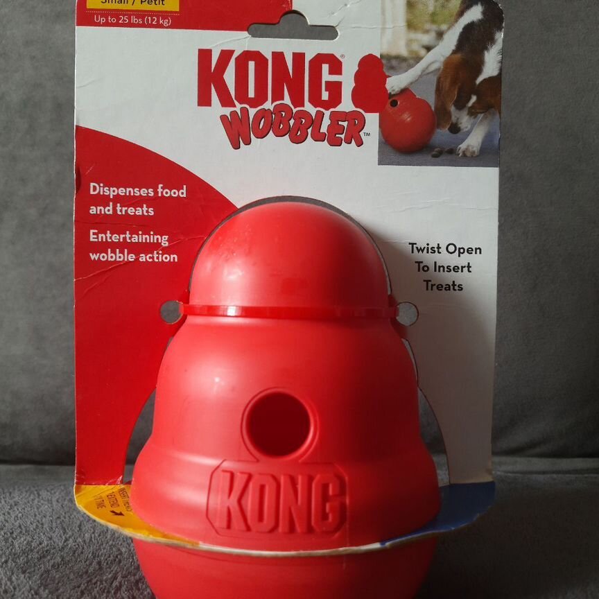 Игрушка kong Wobbler