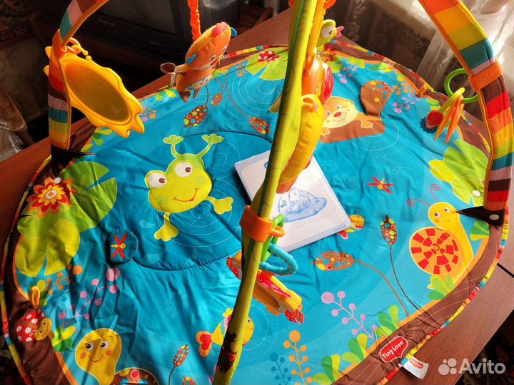 Развивающий коврик tiny love лесное озеро