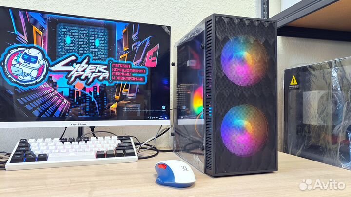 Игровой пк Intel 12 ядер / RX 480 4Gb/ DDR4 16Gb
