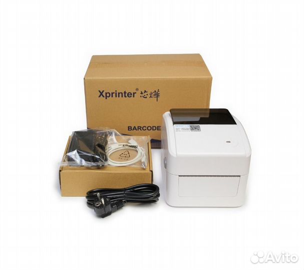 Термопринтер для этикеток XP-420B USB