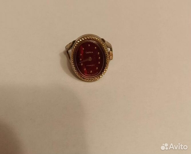 Часы-кольцо. ссср. Позолота. Au