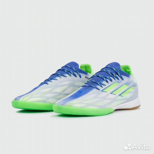 Футзалки Adidas X SpeedFlow.1 IC Blue Green