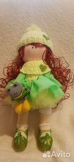 Интерьерная кукла ручной работы