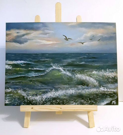 Картина с морским пейзажем 