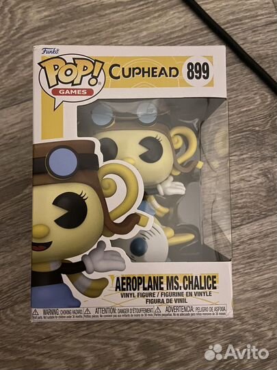 Funko Pop Cuphead Aeroplane Ms Chalice 889