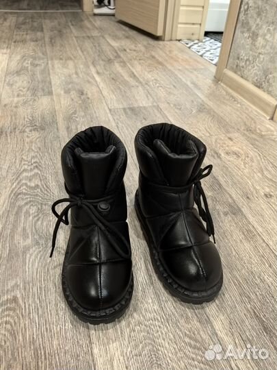 Теплая женская обувь челси угги ботинки зимняя