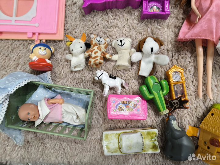 Беременная барби макдональдс звери пакетом