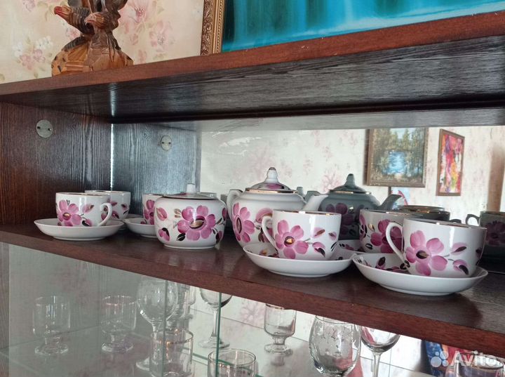 Чайный сервиз Вербилки СССР