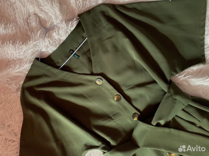 Платье на пуговицах