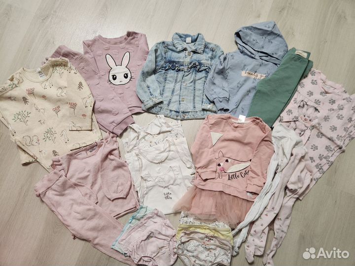 Вещи на девочку пакетом 92 размер