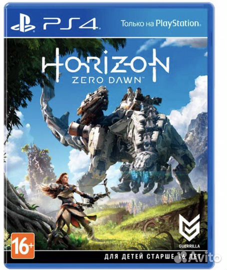 PS4 игра Sony Horizon Zero Dawn