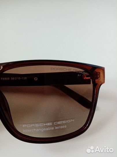 Солнцезащитные очки Porsche design polarized корич