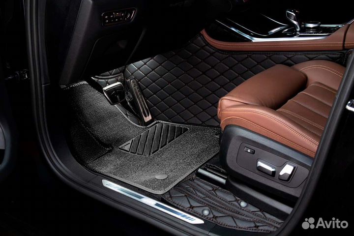 3D Коврики Range Rover из Экокожи