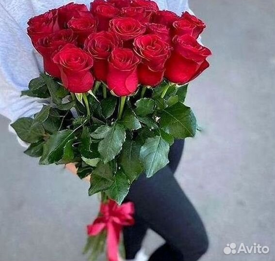 Длинные высокие розы 110 150 160 180 200 см