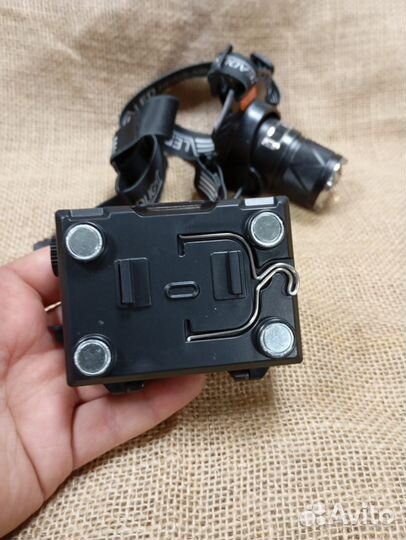 Мощный фонарь 2в1 с датчиком