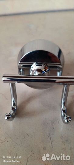 Крючок двойной(хром) Чехия FBS