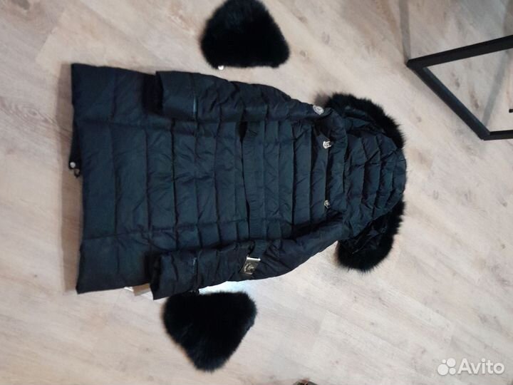 Пуховик зимний длинный женский 42 44