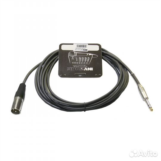 Кабель микрофонный Invotone ACM1010S/BK