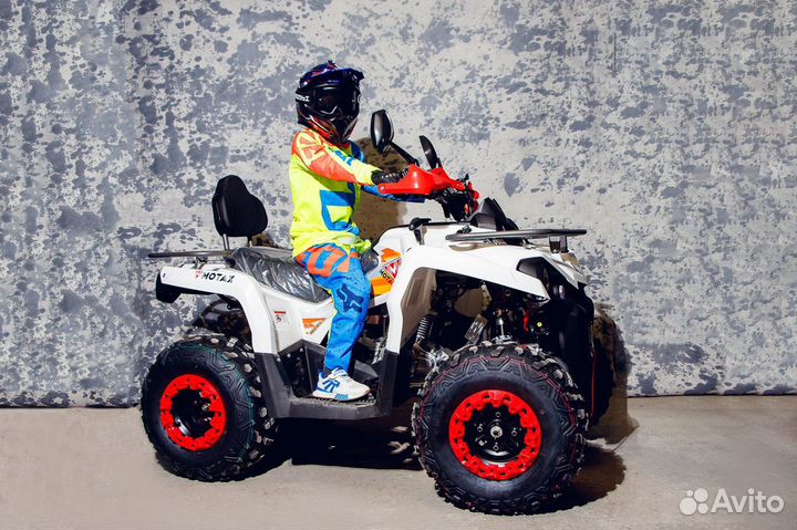 Квадроцикл Motax ATV Grizlik 200 Ultra белый